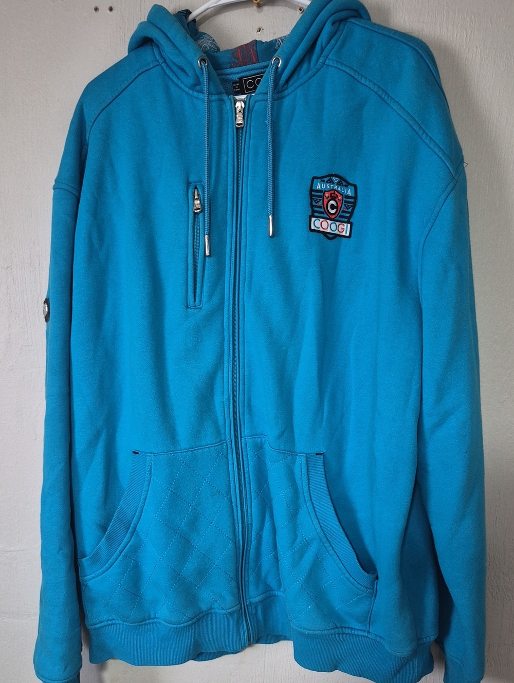 Mens Coogi Austraila Hooded Jacket Size 3XL